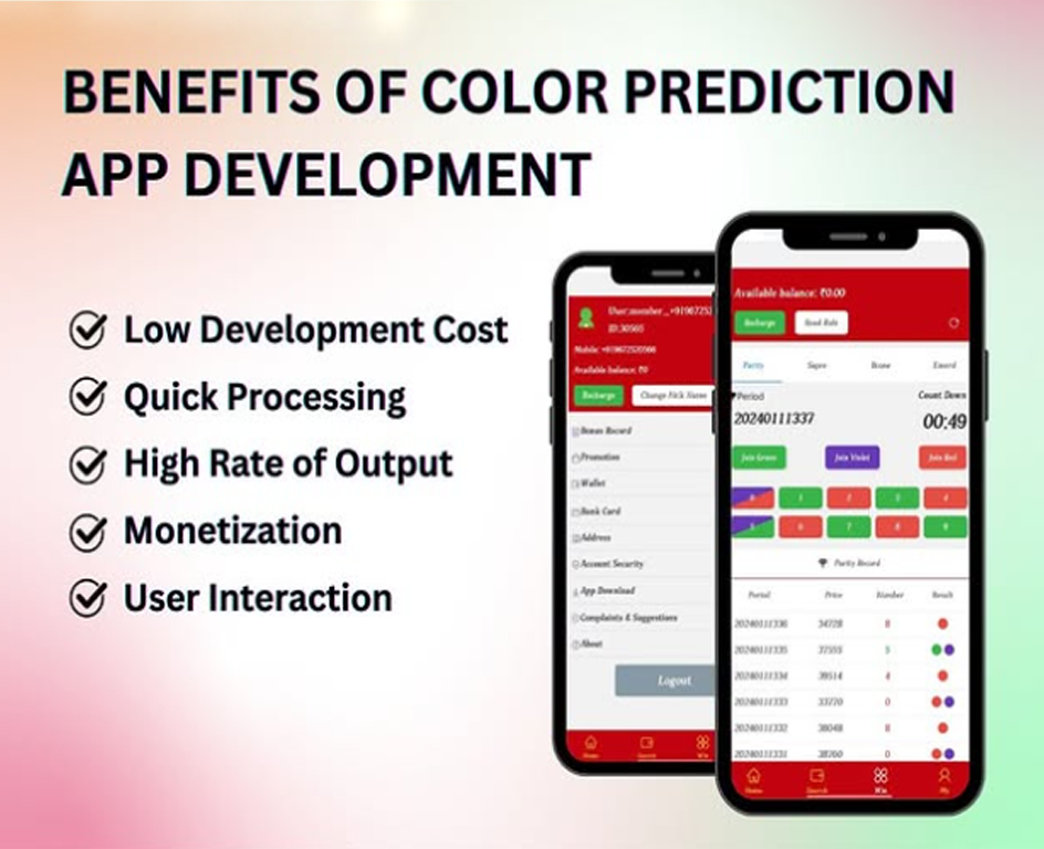 color prediction game development